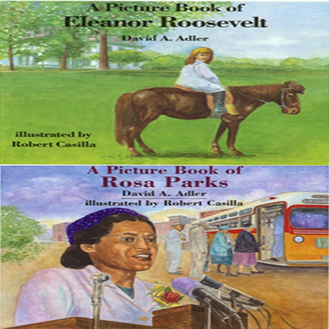 'a Boom Of Eleanor Roosevelt' An d'a Book Of Rosa Parks' (unahridged)