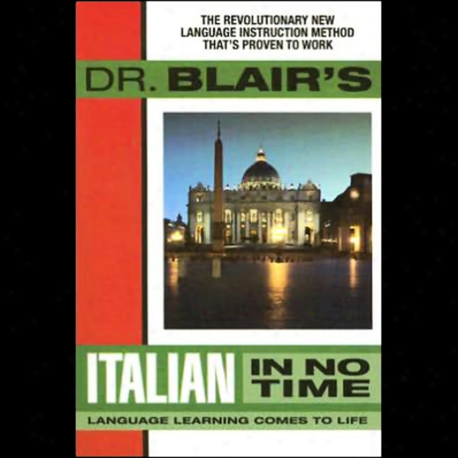 Dr. Blair's Italian In No Time