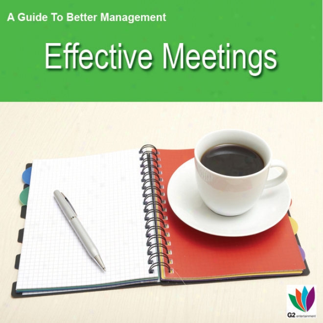 Effective Meetings: A Guide To Better Management (unabridged)