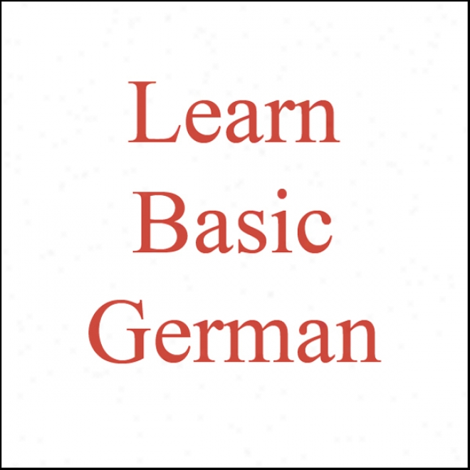 Learn Basic German (unabridged)