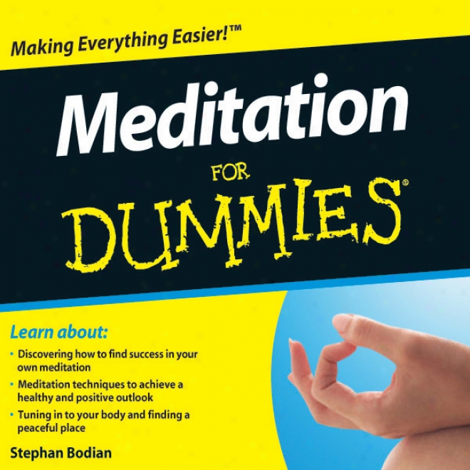 Meditation For D8mmies Audiobook