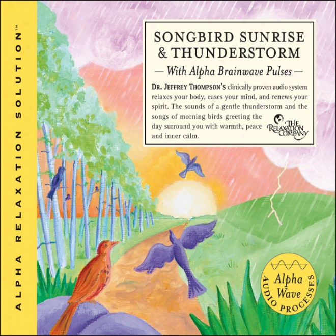 Songbird Sunrise And Thunderstork