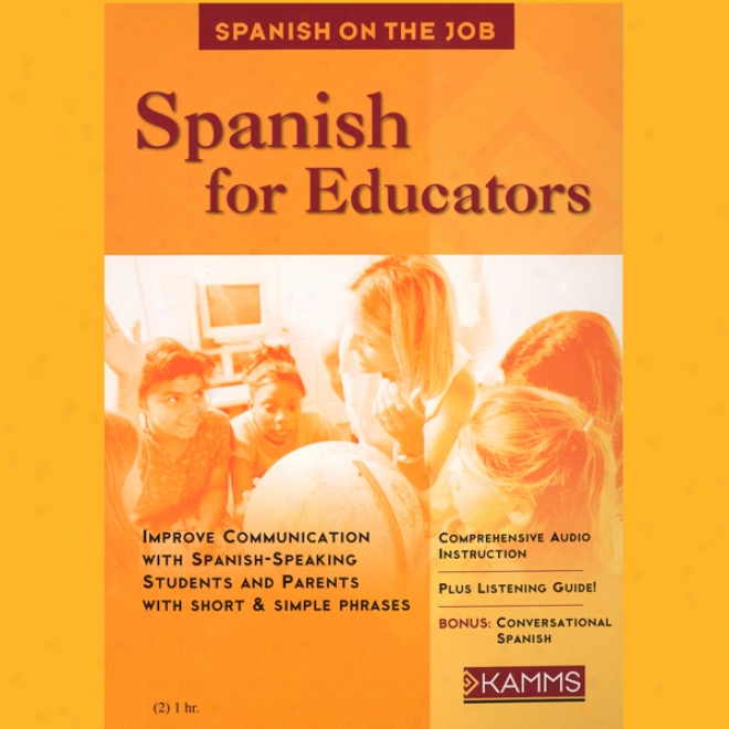 Spanish For Educators (unabridged)