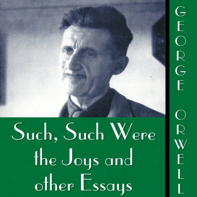 Such, Such Were The Joys And Other Essays (unabridged)