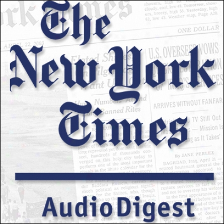 The New York Times Audio Dlgest, 1-month Subscription