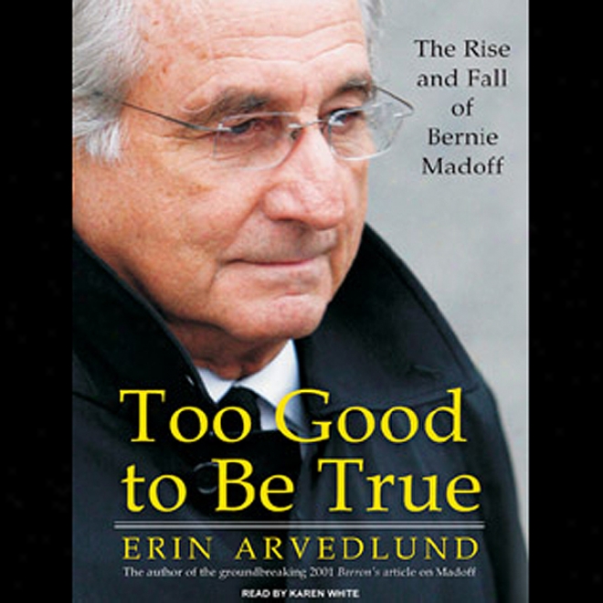 Too Good To Be True: The Rise And Fall Of Bernie Madoff (unabridged)