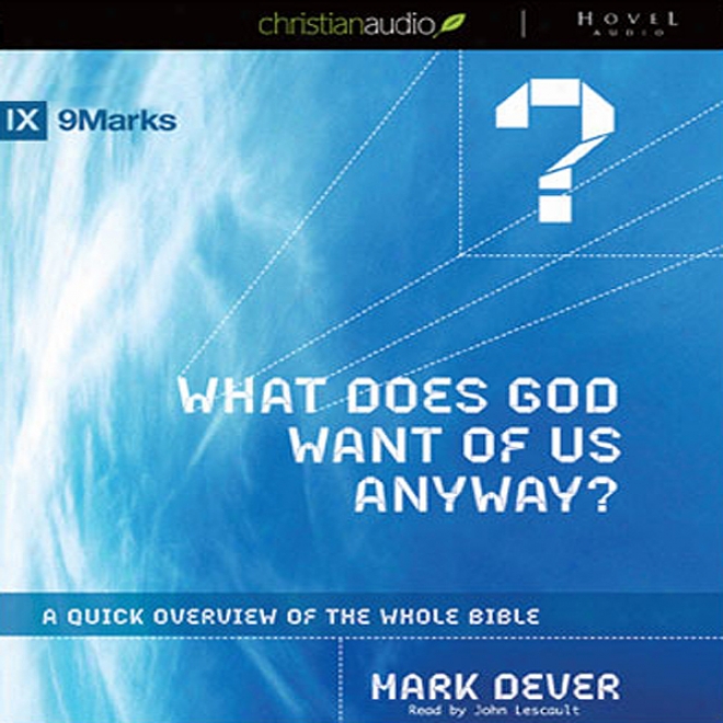 What Does God Want Of Us Anyway?: A Quick Overview Of The Whole Bible (unabridged)