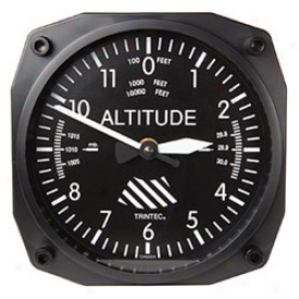 Aircraft Instruments Clock
