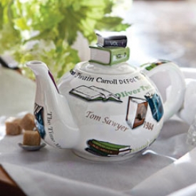 Book Lover's Teapot