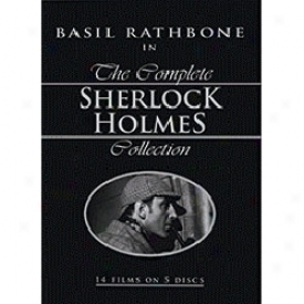 Complete Sherlock Holmes Accumulation With Basil Rathbone Dvd