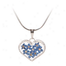 Forget-me-not Pendant Necklace