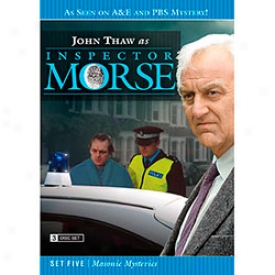 Inspector Morse Set Five Masonic Mysteries Dvd