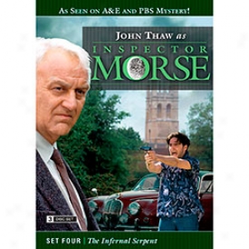 Inspector Morse Set Four The Diabolical Serpent Dvd