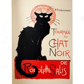 Le Prattle Noir Print