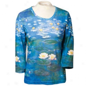 Monet Water Lilies Tee Means