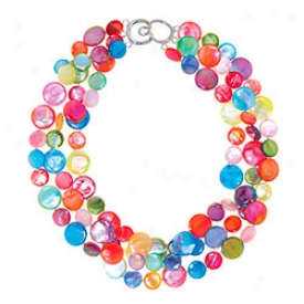 Mother-of-pearl Confetti Necklace