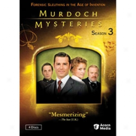 Murdoch Mysteries Season 3 Dvd