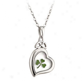 Shamrock Courage Pendant