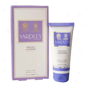 Yardley London Lavender Soap & Hand Cream Kit.  Contains: Soap And Cream