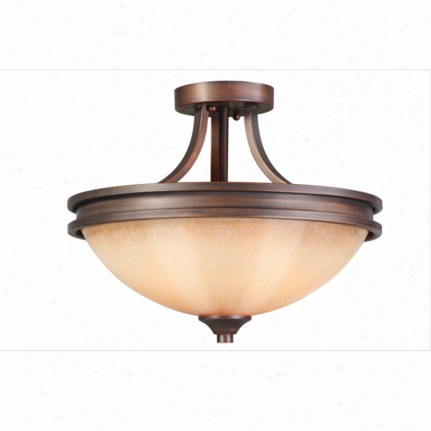 1051-sf-sbz - Golden Lighting - 1051-ef-sbz > Semi Flush Mount