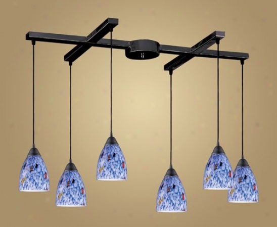 406-6bl - Elk Lighting - 406-6bl > Chandeliers