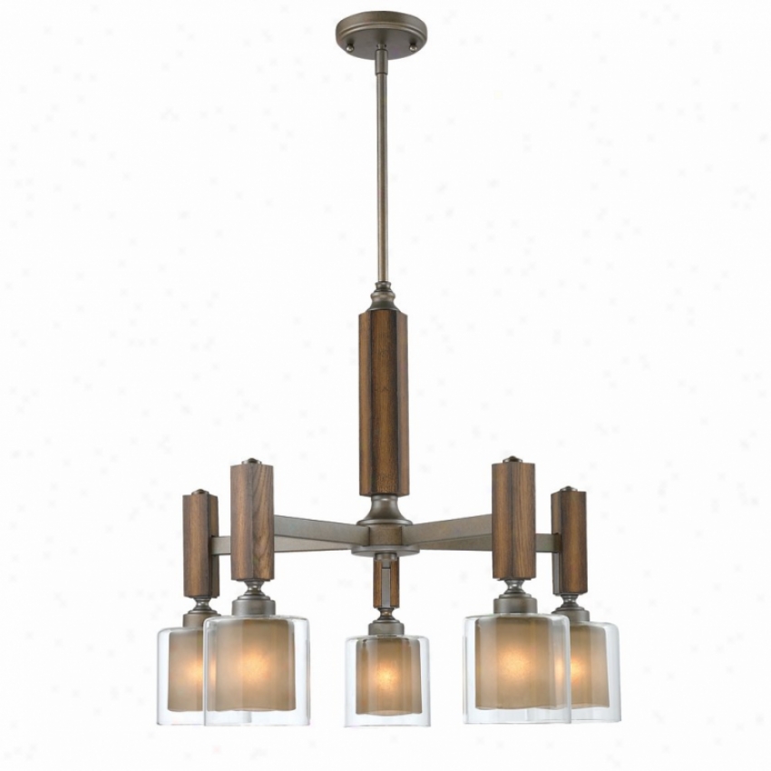 5010-d5--mw - Golden Lighting - 5010-d5-mw > Chandeliers