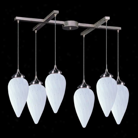 503-6wh - Elk Lighting - 503-6wh > Channdeliers