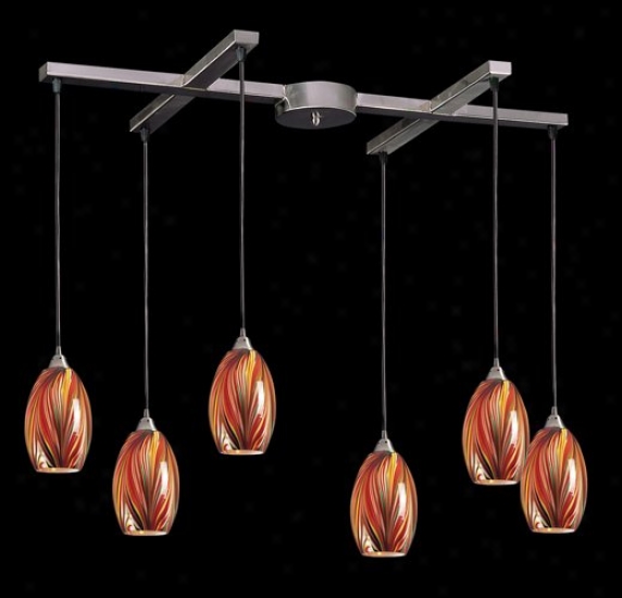 517-6-m - Elk Lighting - 517-6-m > Pendants