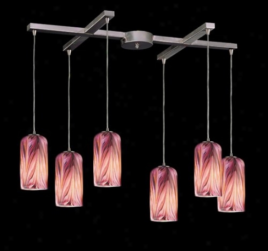 544-6mr - Elk Lighting - 544-6mr > Pendants