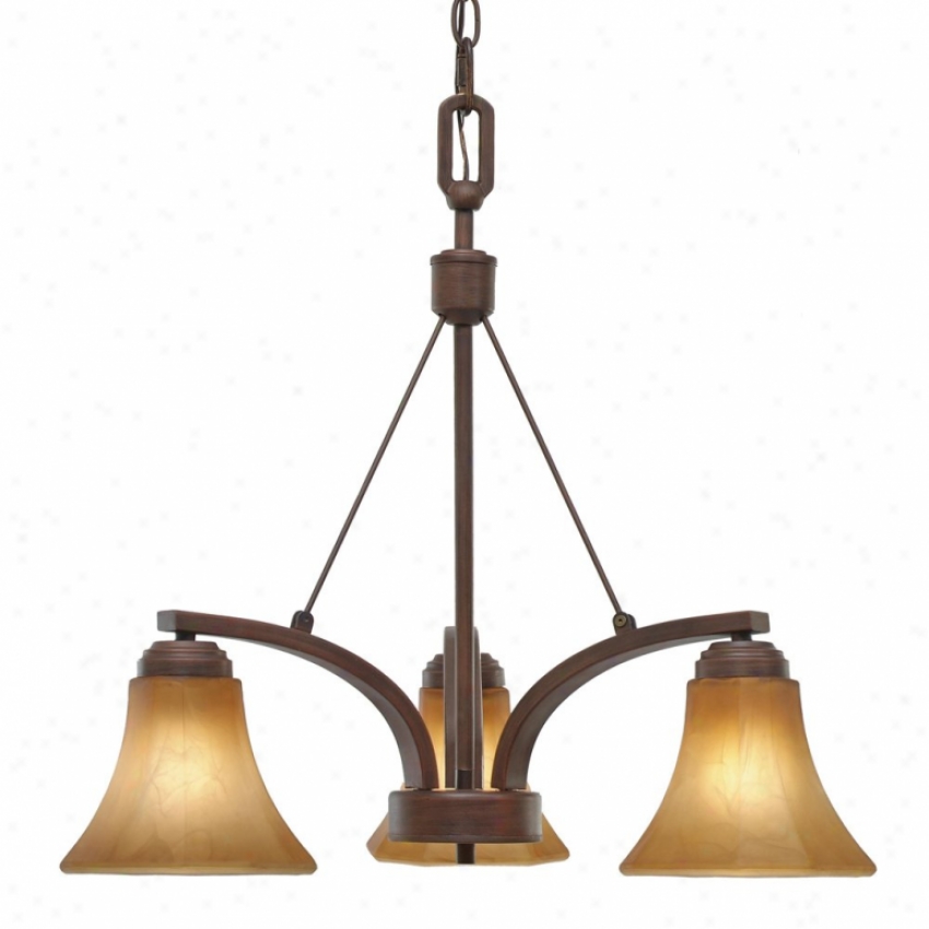 7158-nd3rbz - Golden Lighting - 7158-nd3rbz > Chandeliers