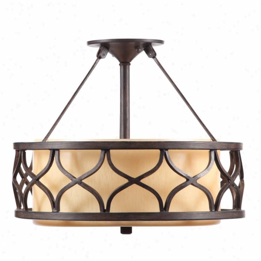 9018-sfm-cob - Golden Lighting - 9018-sfm-cob > Semi Flush Mount