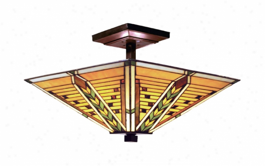 935-tb - Landmark Lighting - 935-tb > Semi Flush Mount