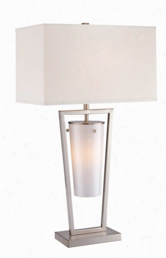 Ls-20760ps/wht - Lite Sourve - Ls-2O760ps/wht>  Table Lamps