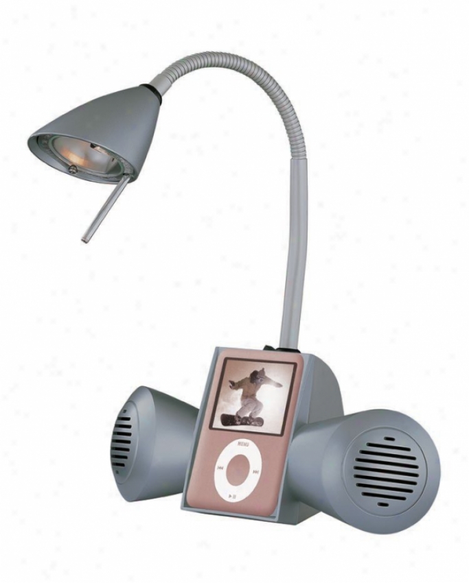 Ls-20995silv - Lite Source - Ls-20995silv > Desk And Piano Lamps