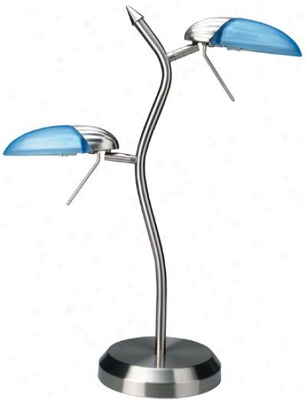 Ls-309ps/l/blu - Lite Source - Ls-309ps/l/blu > Table Lamps