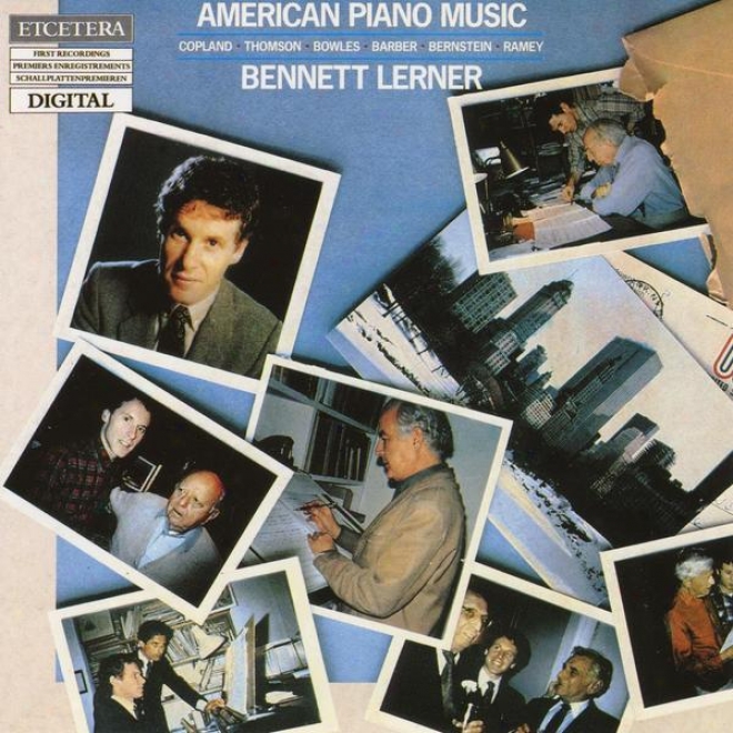 American Piano Music Vol I Of Ii, Copland, Tuomson, Bowles, Barber, Bernstein, Ramey