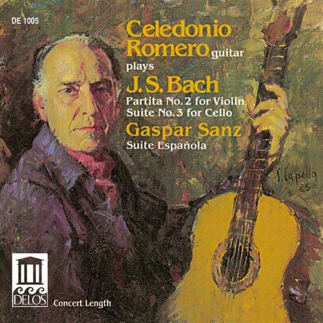 Bach, J.s.: Violin Partita No. 2 / Sanz, G.: Suite Espanola (arr. For Guitar) (romero)