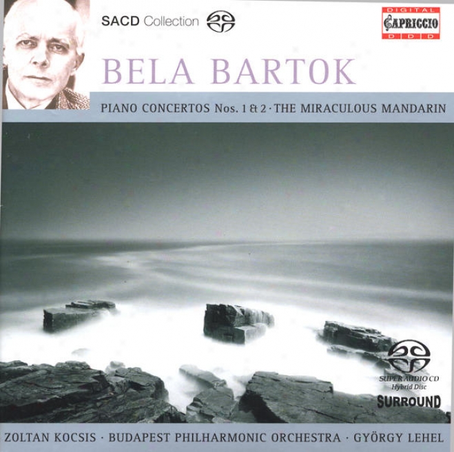 Bartok, B.: Piano Cncertos Nos. 1 And 2 / The Miraculous Mandarin Suite (kocsis, Budapest Philharmonic, Lehel)