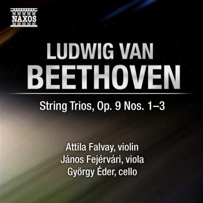 Beethoven, L. Van: String Trios (complete ), Vol. 1 (falvay, Fejervari, Eder) - Op. 9