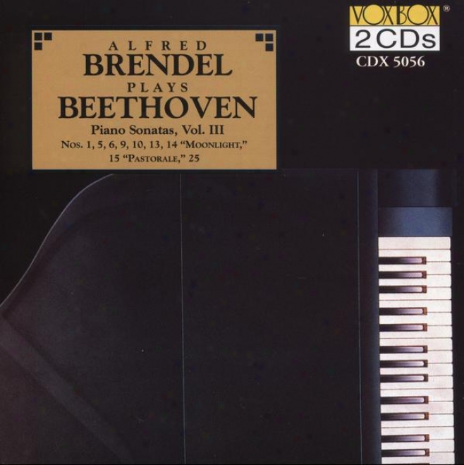 Beethoven: Piano Sonatas, Vol. 3 (nos. 1, 5, 6, 9, 10, 13-15, 25) (brrndel)