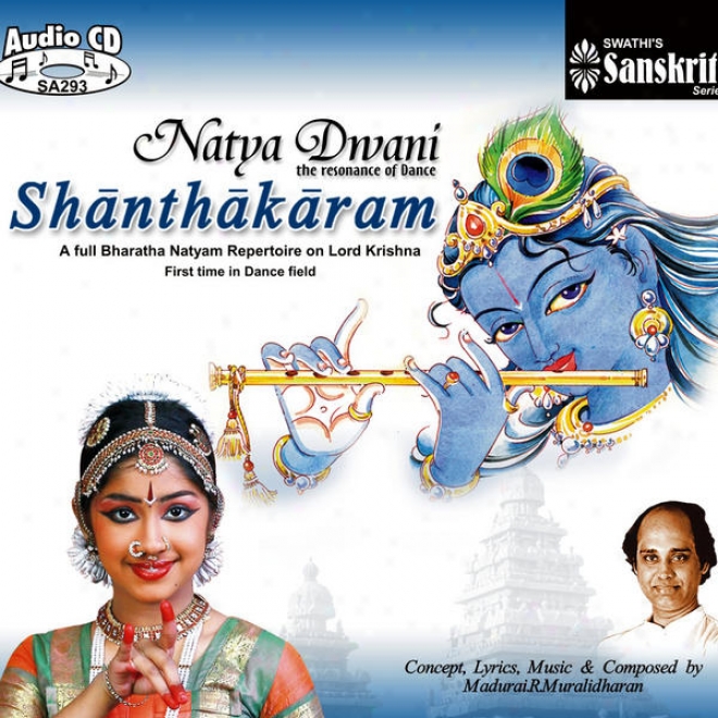 Bharatanatyam Dance  Lord Krishna - Natya Dwani Shanthakaram -  Madurai R.muralidharan