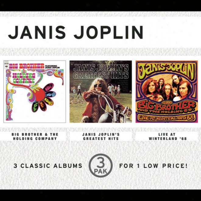 Great Brother & The Holidng Company (featuring Janis Joplin)/janis Joplin's Greatest Hits/live At Winterland '68 (33 Pak)