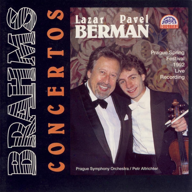 Brahmms : Concertos For Piano And Orchestra / Lazar & Pavel Berman, Prdo / Altrichter