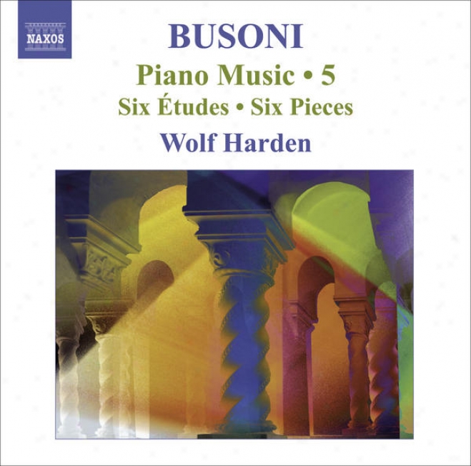 Busoni, F.: Piano Music, Vol.  5 (harden) - 6 Studies / 6 Pieces / 10 Variations On Chopin's C Minr Prelude