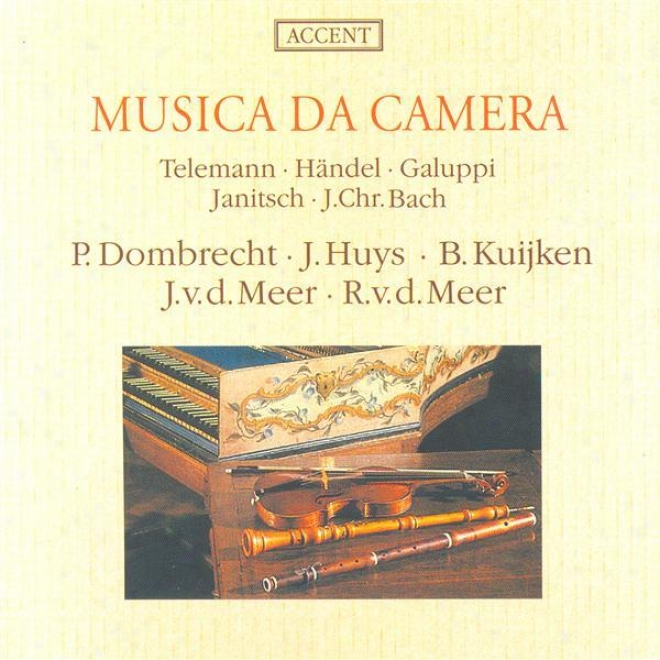 Chamber Music (18th Century) - Telemann, G.p. / Handel, G.f. / Galuppi, B. / Janitsch, J.g. / Bach, J.c. (parnasuss)