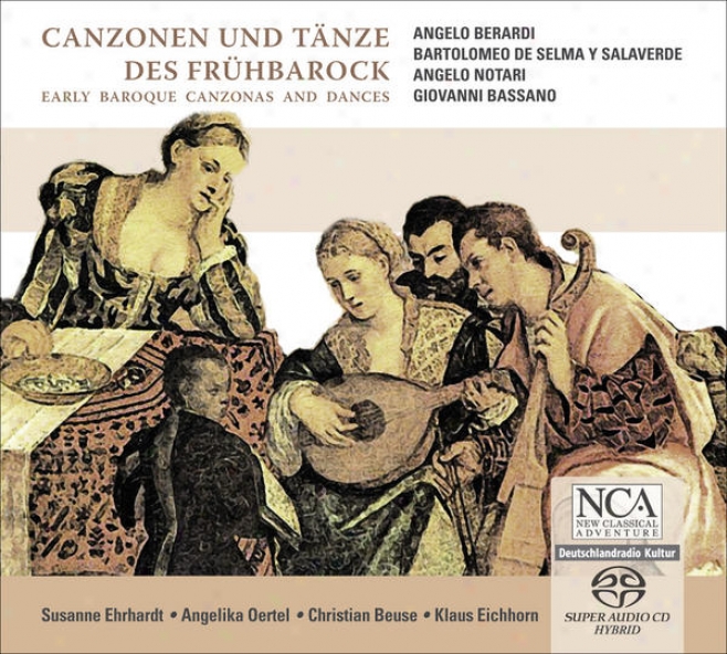 Chamber Melody (baroque) - Berardi, A. / Selma Y Salaverdd, B. De / Notari, A. / Bassano, G. (early Baroque Canzonas And Dances) (e