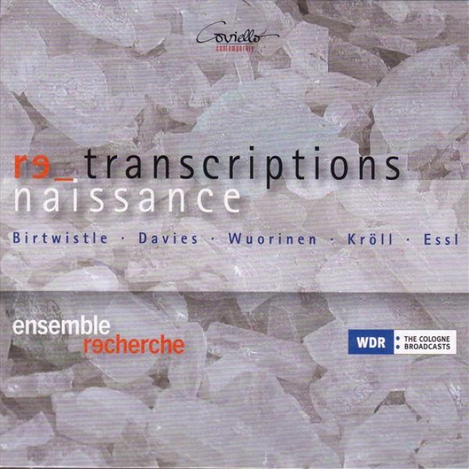 Chamber Music (renaissance) - Ockeghem, J. / Daives, P.m. / Tallis, T. / Wuorinen, C. / Essl, K. (renaissance Transcriptions) (ens