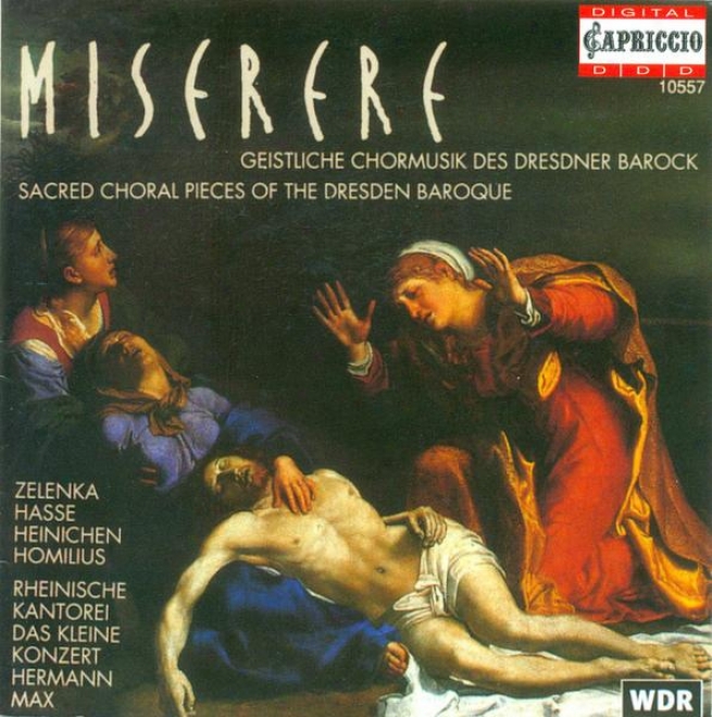 Choral Melody (sacred) - Zelenka, J.d. / Hasse, J.a. / Heinichen, J.d. / Homilius, G.q. (max)