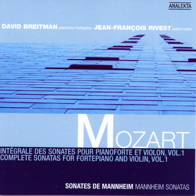 Compete Sonatas For Fortepiano And Violin, Vol. 1: Mannheim Sonatas (mozart)