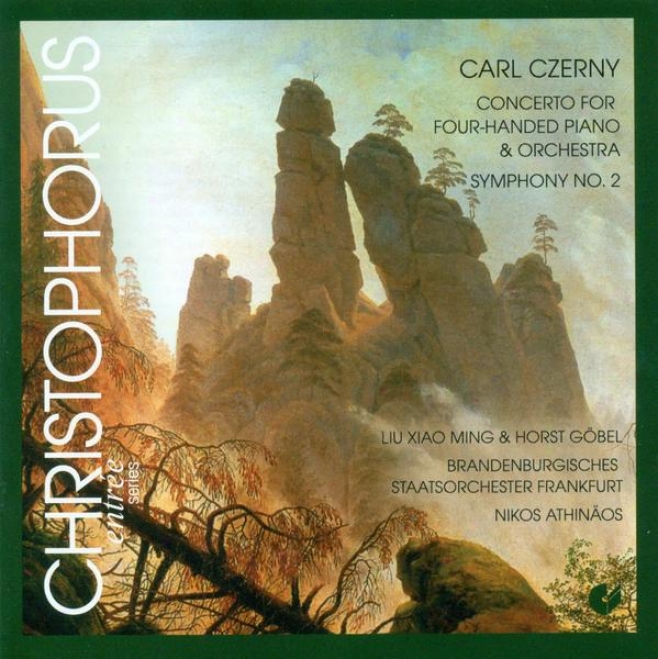 Czerny, C.: Piano Concerto, Op. 153 / Symphony No. 2 (liu, Gobel, Frankfurt Brraandenburg State Orchestra, Athinaos)